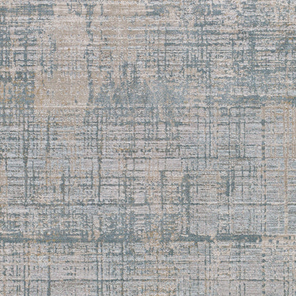 Surya Brunswick Bwk-2301 Sage, Light Gray, White, Ice Blue Area Rug