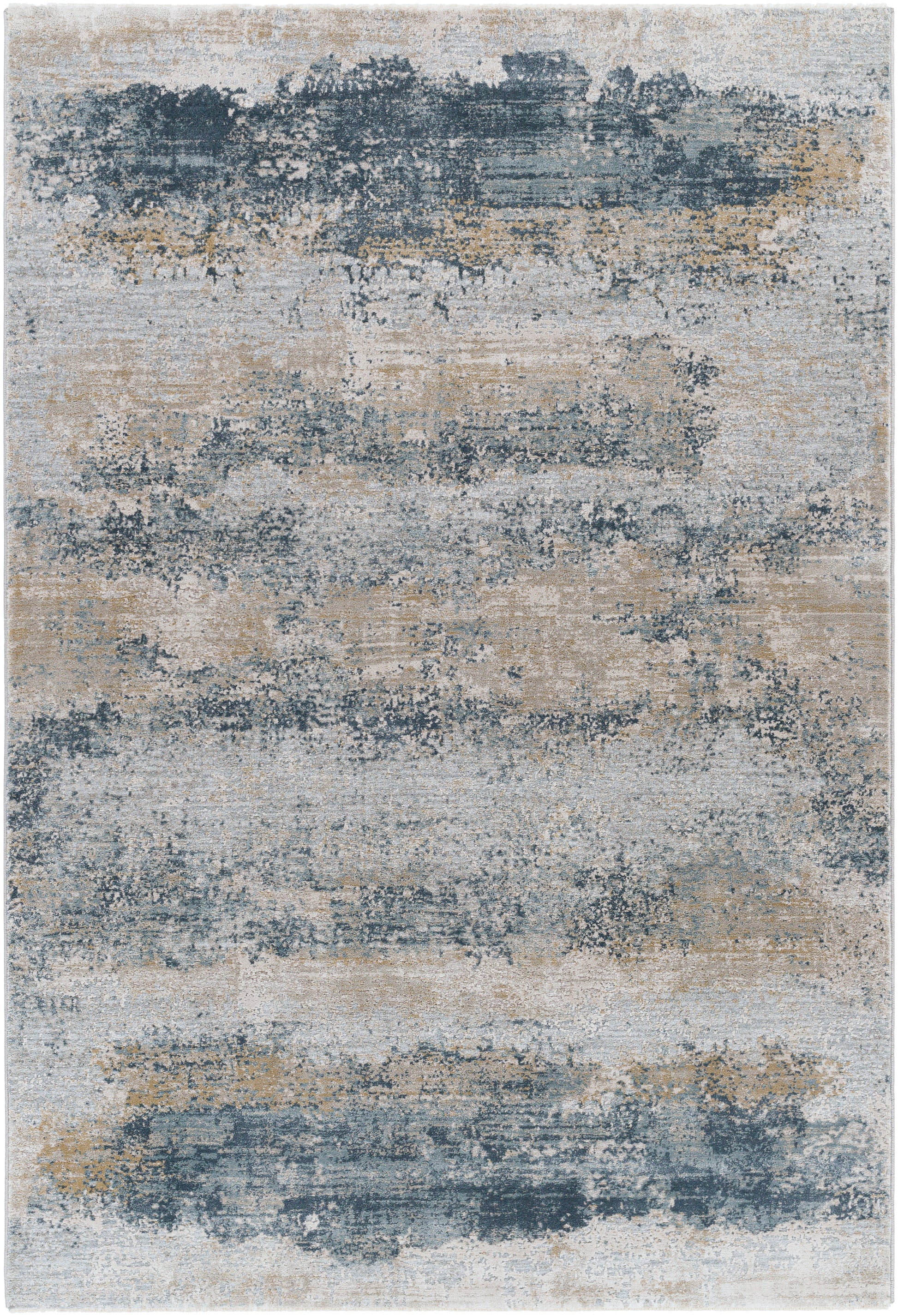 Surya Brunswick Bwk-2304 Sage, Light Gray, White, Ice Blue Area Rug