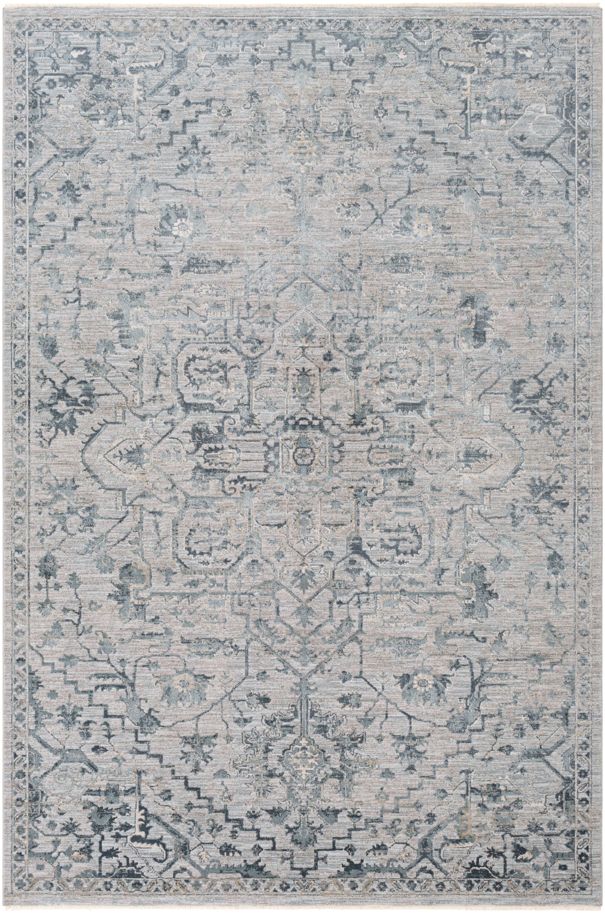 Surya Brunswick Bwk-2310 Sage, Beige, Khaki, Denim Area Rug