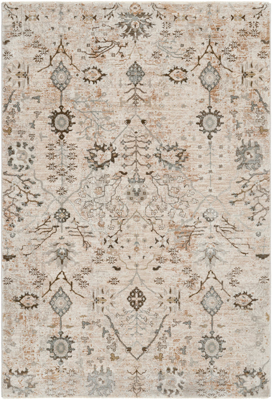 Surya Brunswick Bwk-2311 Ivory, Beige, Khaki, Tan Area Rug