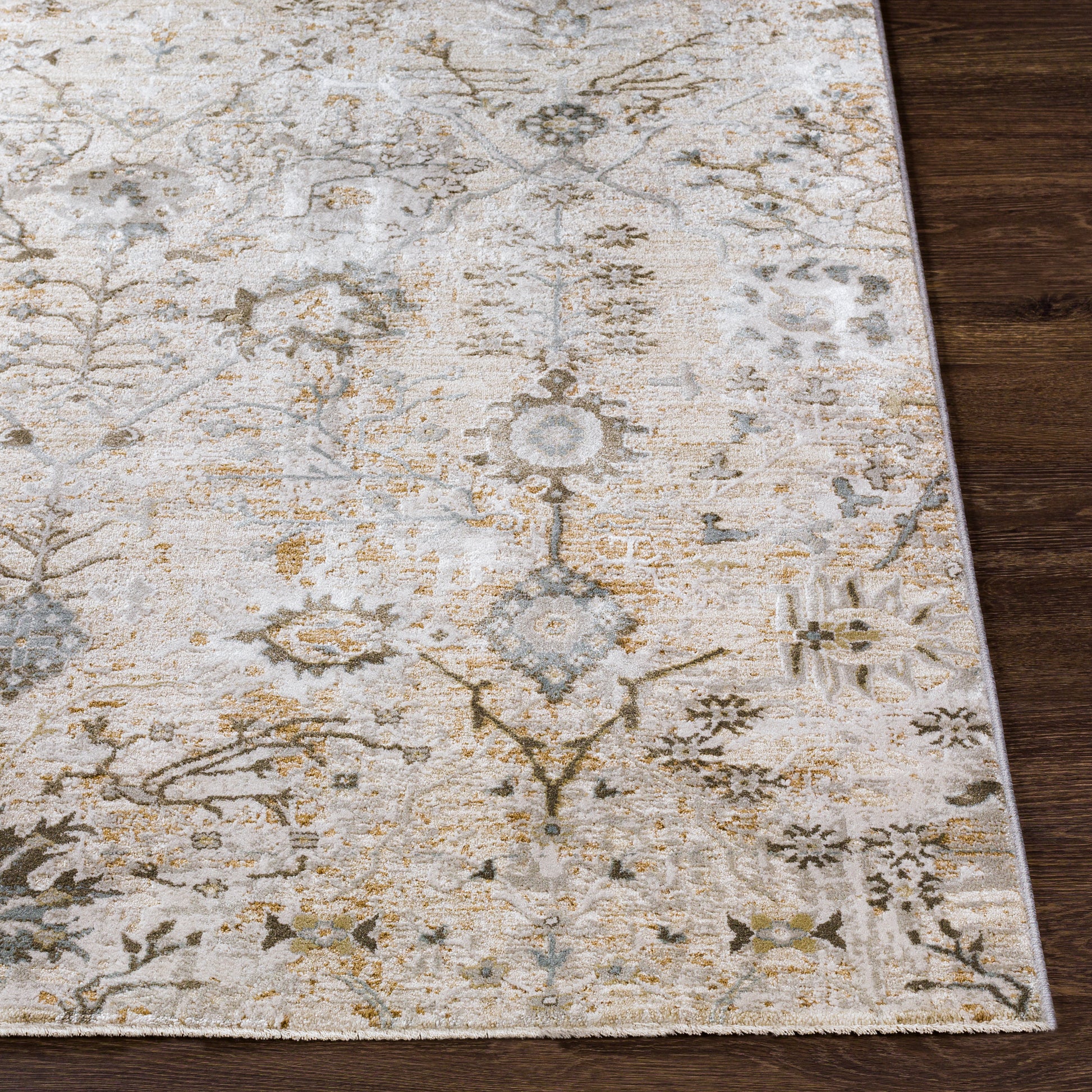 Surya Brunswick Bwk-2311 Ivory, Beige, Khaki, Tan Area Rug