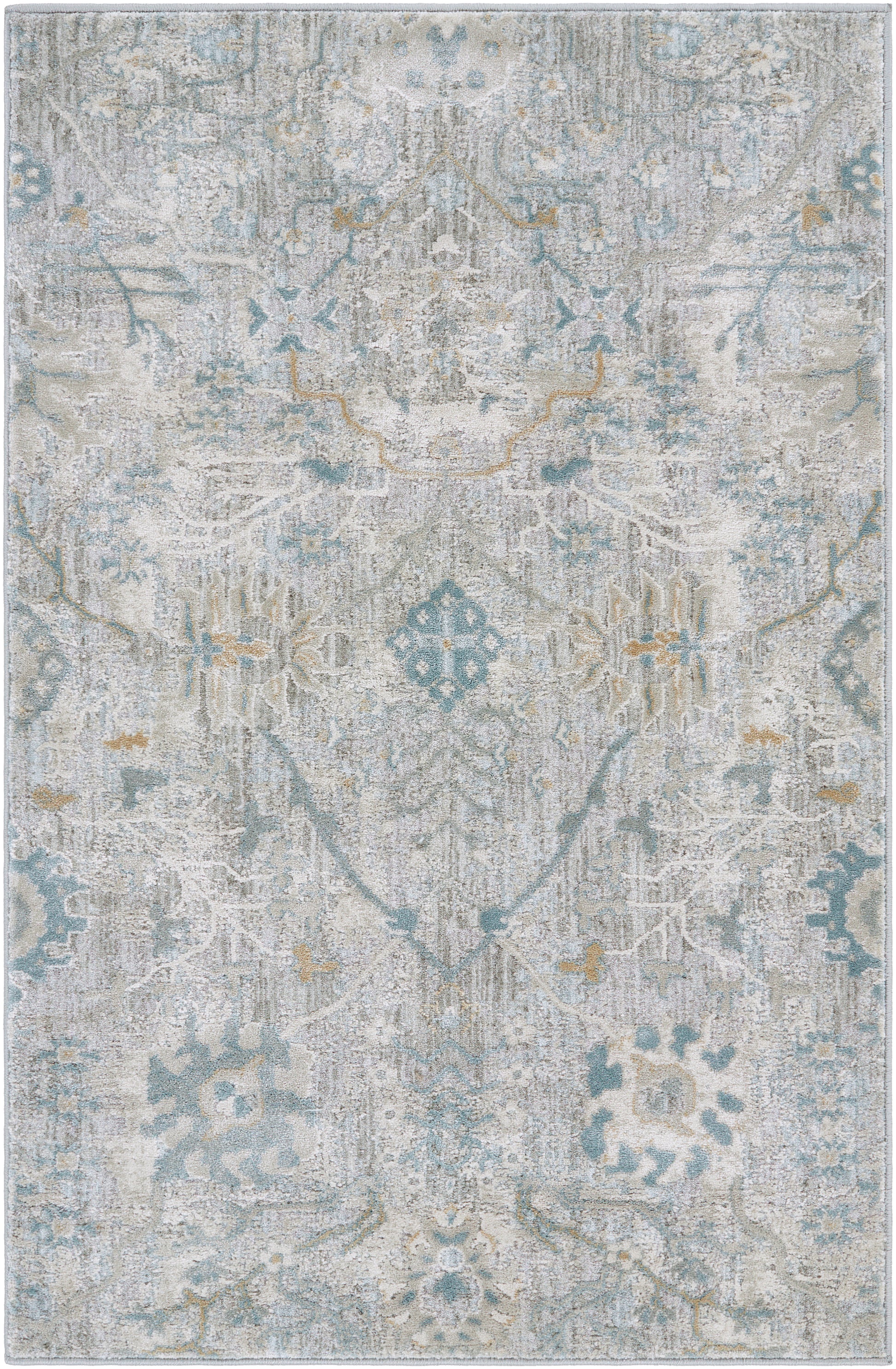 Surya Brunswick Bwk-2315 Sage, Beige, Khaki, Denim Area Rug