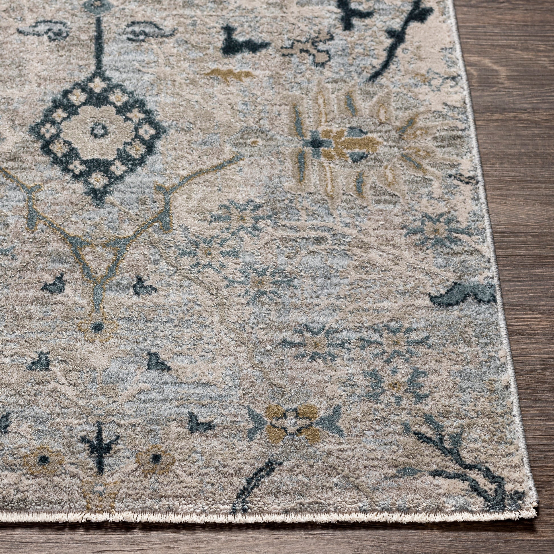 Surya Brunswick Bwk-2316 Sage, Khaki, Beige, Ivory Area Rug