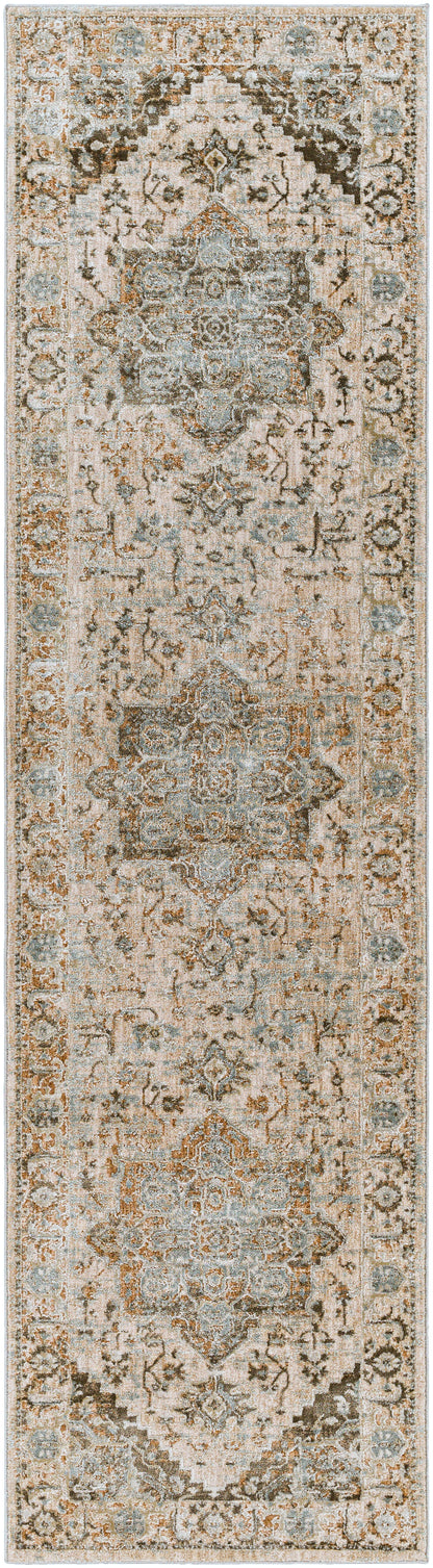 Surya Brunswick Bwk-2318 Dusty Sage, Charcoal Area Rug