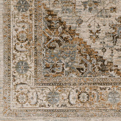 Surya Brunswick Bwk-2318 Dusty Sage, Charcoal Area Rug