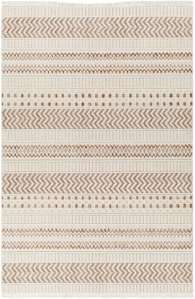 Surya Broadway Bwy-2302 Tan & Ivory Rug.