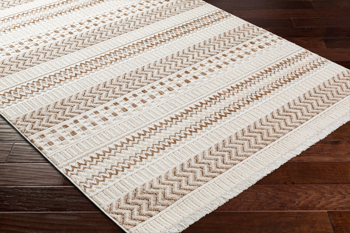 Surya Broadway Bwy-2302 Tan & Ivory Rug.
