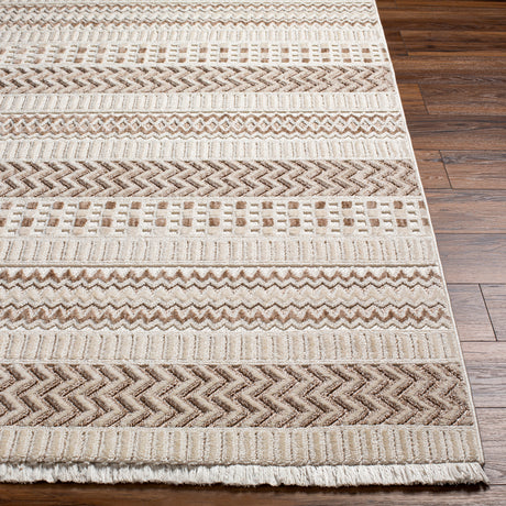 Surya Broadway Bwy-2302 Tan & Ivory Rug.