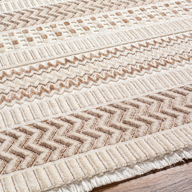 Surya Broadway Bwy-2302 Tan & Ivory Rug.