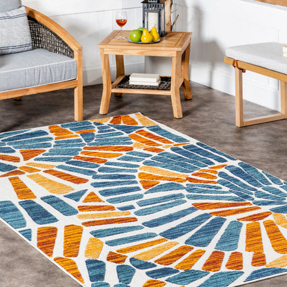 Nuloom Misty Transitional Nmi2649A Blue Area Rug
