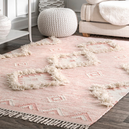 Nuloom Savannah Moroccan Nsa3319E Pink Area Rug