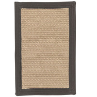 Colonial Mills Bayswater By43 Gray Bordered Area Rug