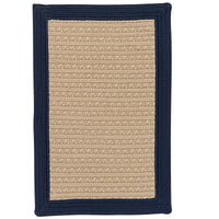 Colonial Mills Bayswater By53 Navy Bordered Area Rug