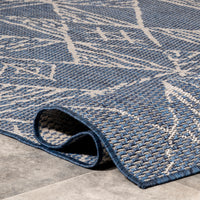 Nuloom Marlow Aztec Nma1781A Blue Area Rug