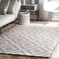 Nuloom Kellee Nke2745D Light Gray Area Rug