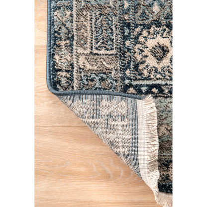 Nuloom Vintage Melani Nvi2158A Light Blue Area Rug