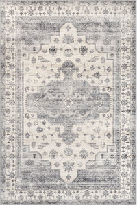 AreaRugs.com Wavaj Nwa1045B Gray Area Rug