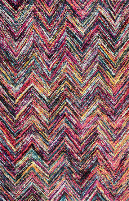 Nuloom Zenia Chevron Nze1666A Multi Area Rug