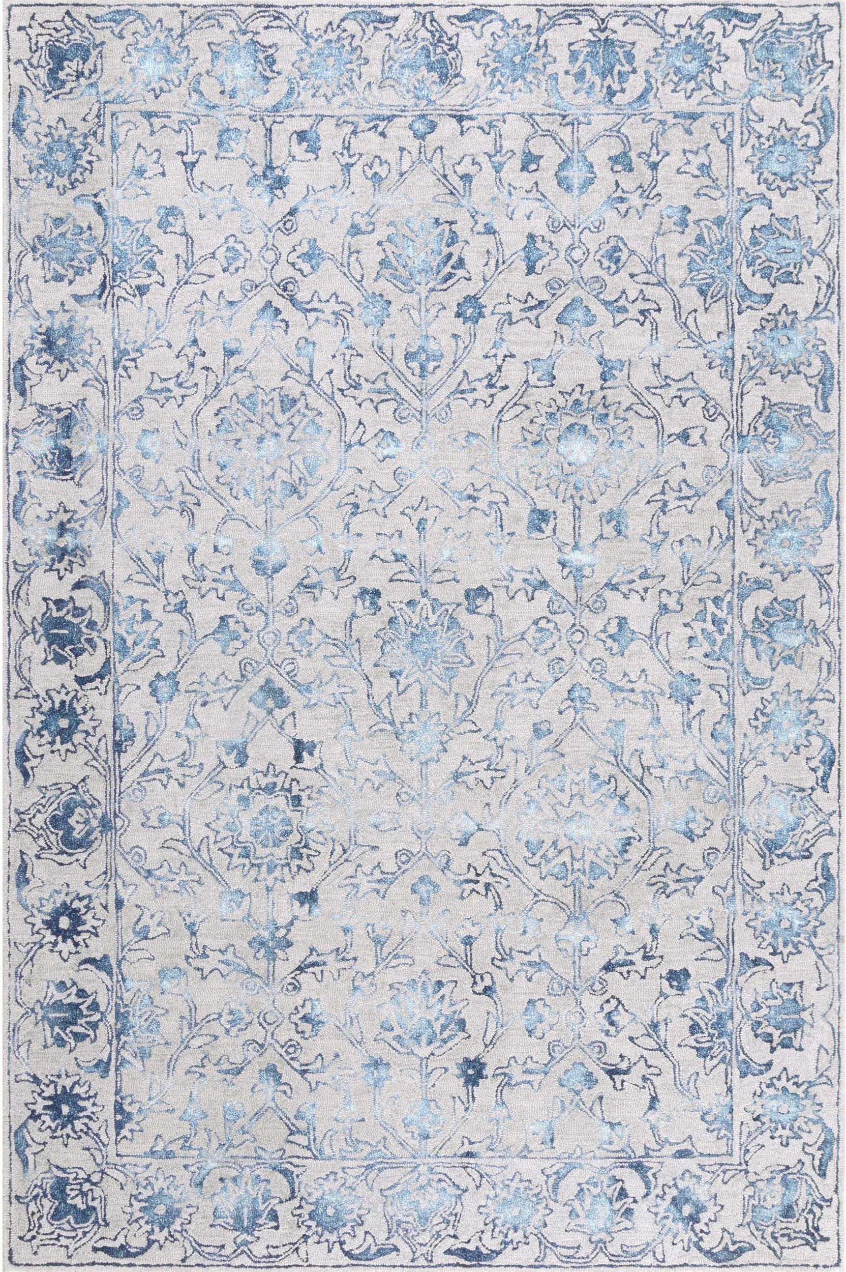 Nuloom Astrid Floral Nas3074A Blue Area Rug