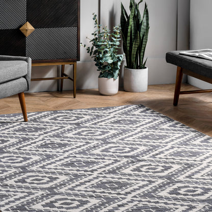 Nuloom Thea Global Nth2797A Gray Area Rug