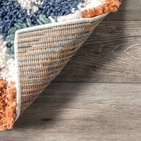 Nuloom Alissa Chevron Nal2922A Beige Area Rug