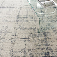 Nourison Rustic Textures Rus06 Ivory / Blue Organic / Abstract Area Rug