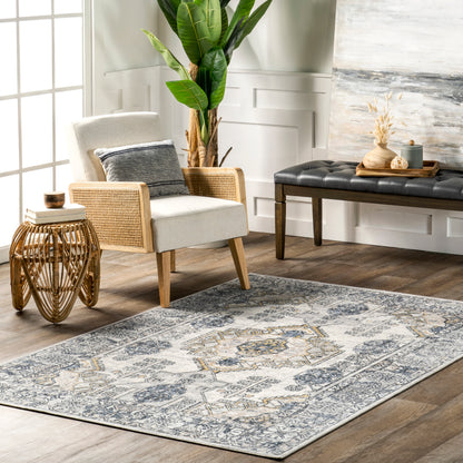 AreaRugs.com Wavaj Nwa1268A Beige Area Rug