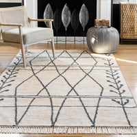 Nuloom Amia Tribal Nam2527A Beige Area Rug