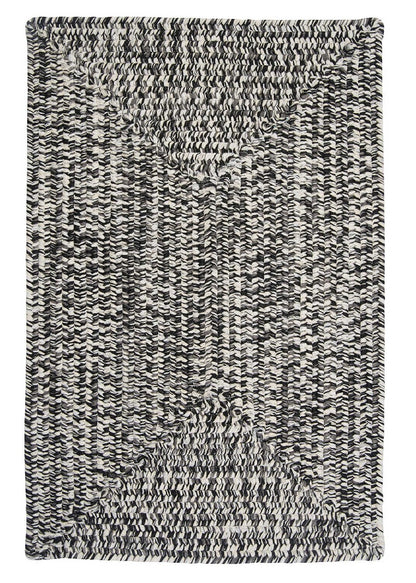 Colonial Mills Catalina Ca29 Blacktop / Black / Gray Area Rug