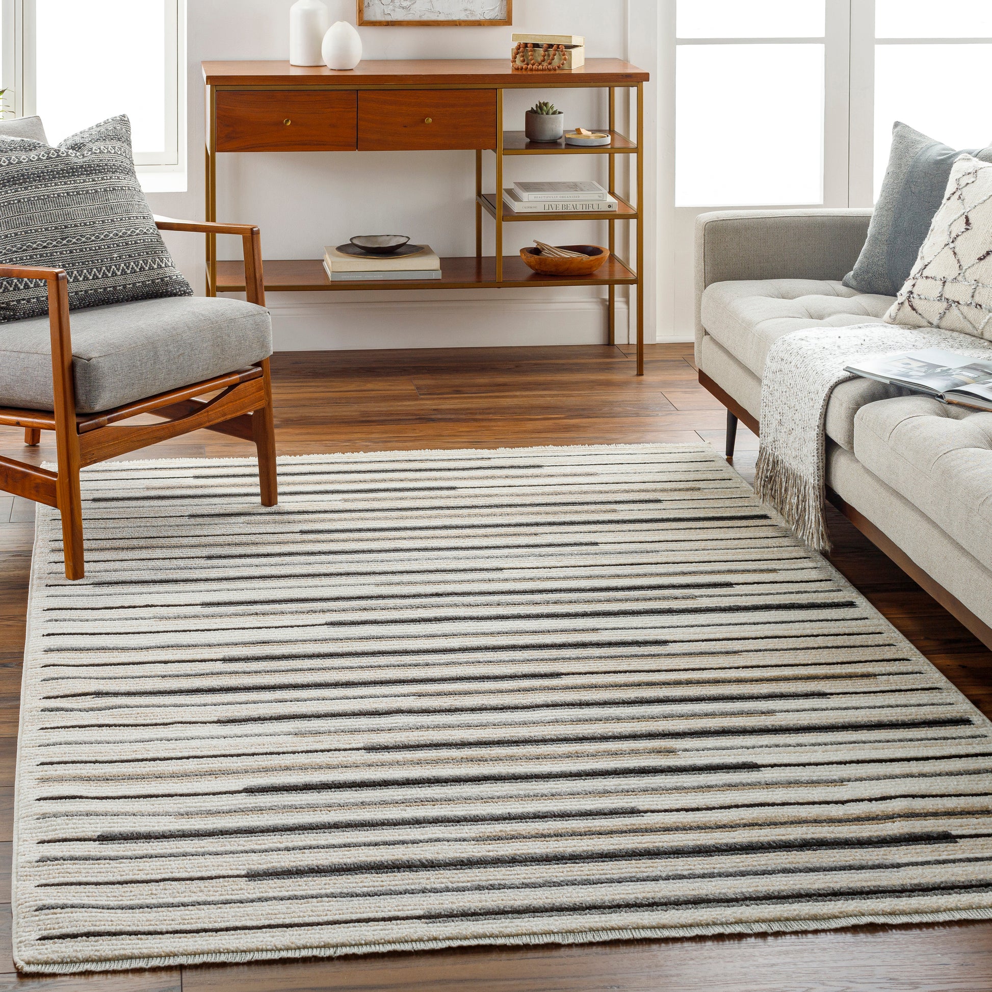 Surya Calico Cac-2302 Beige Area Rug