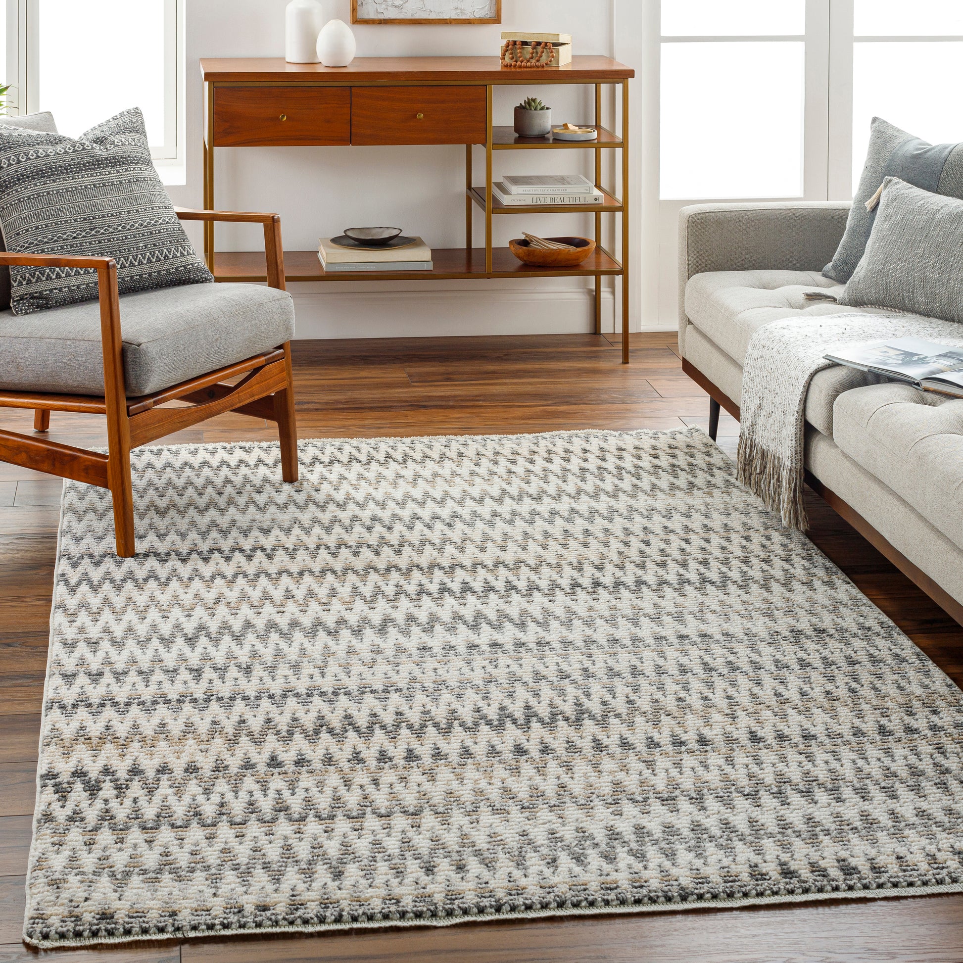 Surya Calico Cac-2308 Beige Area Rug