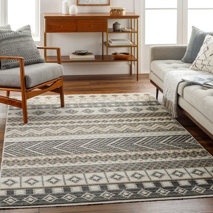 Surya Calico Cac-2309 Brown Area Rug