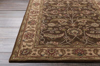 Surya Caesar cae-1003 Chocolate / Forest / Beige Area Rug