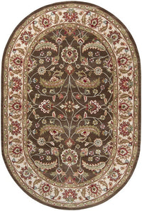 Surya Caesar cae-1003 Chocolate / Forest / Beige Area Rug