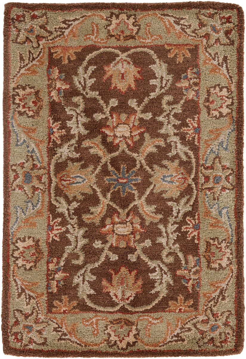 Surya Caesar cae-1009 Chocolate / Rust / Sage / Beige Area Rug