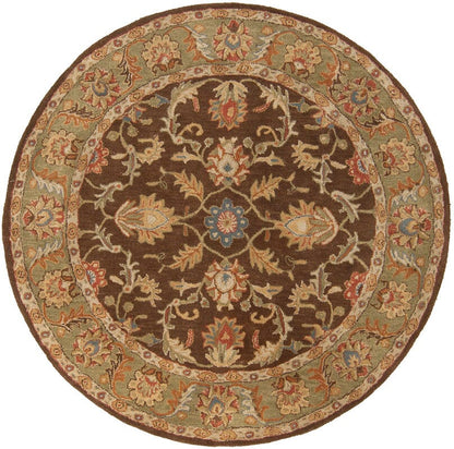 Surya Caesar cae-1009 Chocolate / Rust / Sage / Beige Area Rug