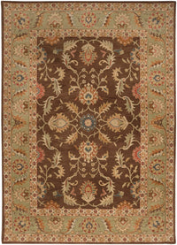 Surya Caesar cae-1009 Chocolate / Rust / Sage / Beige Area Rug