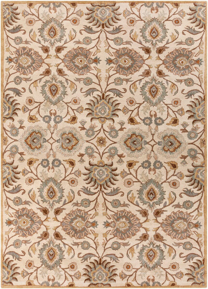 Surya Caesar cae-1012 Beige / Gold / Light Blue Area Rug