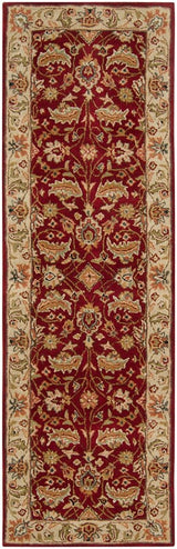 Surya Caesar cae-1022 Red / Ivory / Gold / Green Rugs.