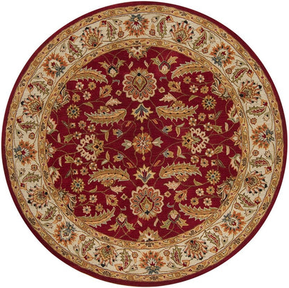 Surya Caesar cae-1022 Red / Ivory / Gold / Green Area Rug