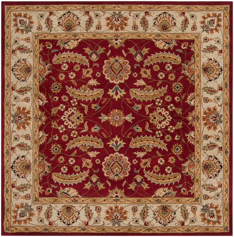 Surya Caesar cae-1022 Red / Ivory / Gold / Green Area Rug