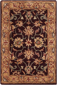 Surya Caesar Cae-1024 Burgundy, Khaki, Dark Red, Camel Area Rug