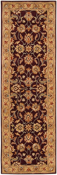 Surya Caesar Cae-1024 Burgundy, Khaki, Dark Red, Camel Area Rug