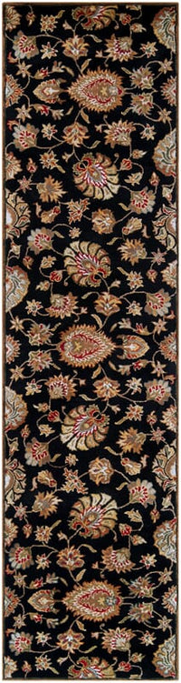 Surya Caesar cae-1027 Black / Brown / Gold / Red Area Rug