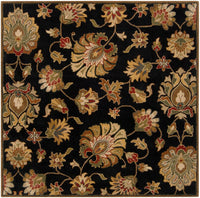 Surya Caesar cae-1027 Black / Brown / Gold / Red Area Rug