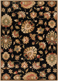 Surya Caesar cae-1027 Black / Brown / Gold / Red Area Rug