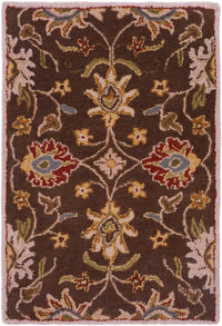 Surya Caesar cae-1051 Chocolate / Brown / Gold Area Rug