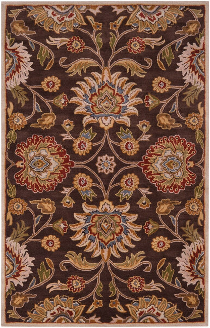 Surya Caesar cae-1051 Chocolate / Brown / Gold Area Rug