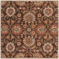 Surya Caesar cae-1051 Chocolate / Brown / Gold Area Rug