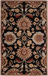 Surya Caesar cae-1053 Maroon / Red Clay / Jet Black Area Rug